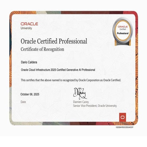 Oracle Cloud Infrastructure 2025 Certified Generative AI Professional.pdf