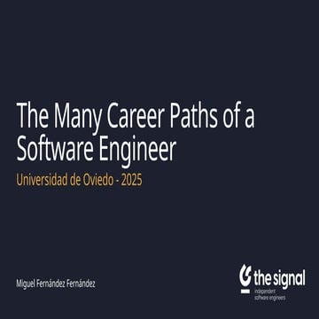 The Many Career Paths of a Software Engineer