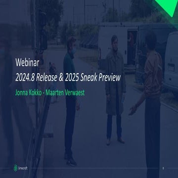 Limecraft 2024.8 Webinar, featuring restricted comments and delivery workspaces