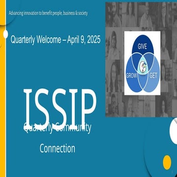 20250409 ISSIP GGG Qtrly Community Connection Slides.pptx