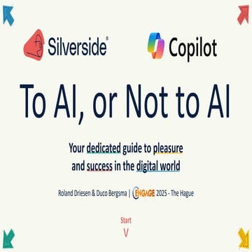 To AI, or Not to AI - AI / Copilot session during Engage 2025