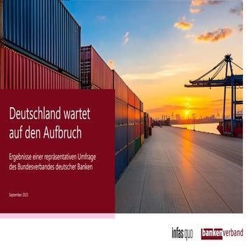 Umfrage Deutschland wartet auf den Aufbruch