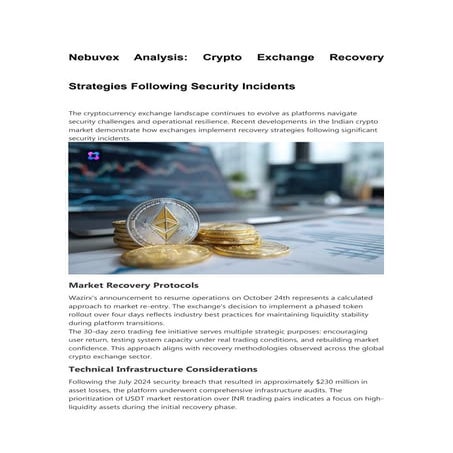 Nebuvex Analysis: Crypto Exchange Recovery Strategies Following ...
