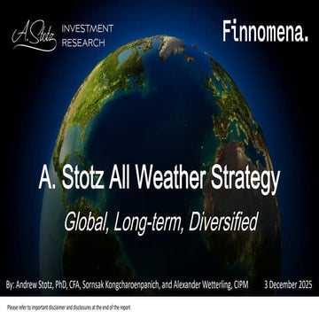 20251203_A. Stotz All Weather Strategy - Weights update & Performance review ...