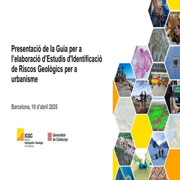 Present i futur de la gestió del risc geològic en la planificació urbanística...