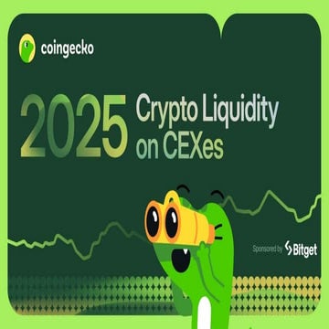 2025 Crypto Liquidity on CEXes | CoinGecko