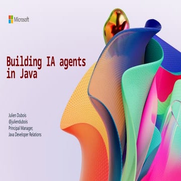 Building AI agents in Java - Devoxx Belgium 2025