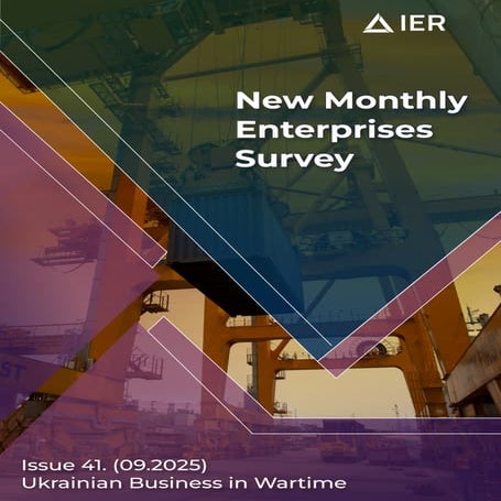 New Monthly Enterprises Survey. Issue 41. (09.2025) Ukrainian Business in War...
