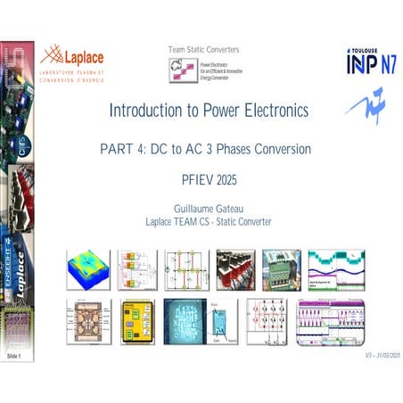Three phase inverter - 180 and 120 Degree Mode of Conduction | PPTX