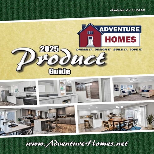 2025 Adventure Homes Product Guide June 2024