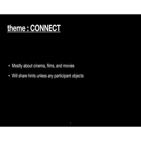 2025 | Quiz6 | Cinema Connect Trivia With Hints