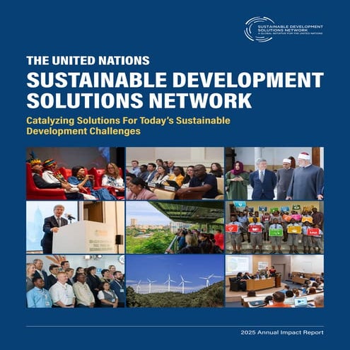 2025 UN Sustainable Development Solutions Network Annual Impact Report ...