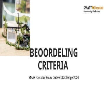 2025 SMARTCirculair Beoordelingscriteria