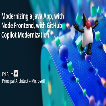 Modernizing a Java App, with Node Frontend, with GitHub Copilot ...