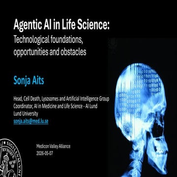 Agentic AI in Life Science: Foundations, Opportunities, and Obstacles | PDF
