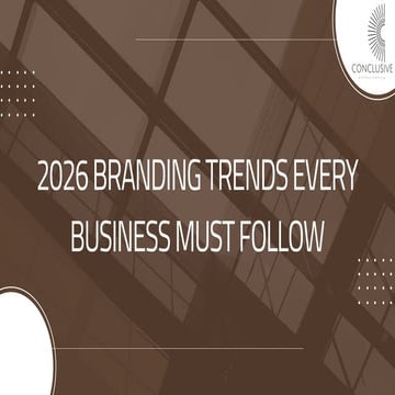 2026 Branding Trends Every Business Must Follow | PDF