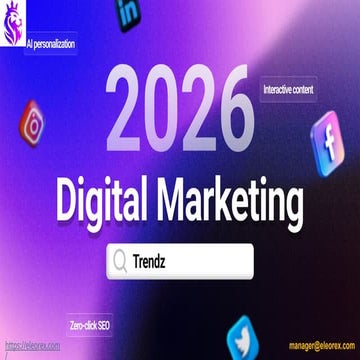 2026 Digital Marketing Trends What’s Working Now in SEO, Social Media ...
