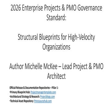 2026 Enterprise PMO Governance: Structural Blueprints for High-Velocity ...