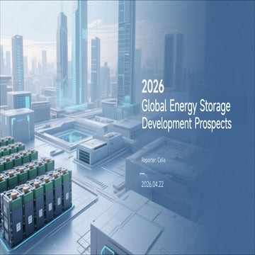 Global Energy Storage Market Trends, Technologies, and Applications ...