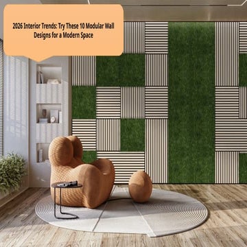 2026 Interior Trends: 10 Modular Wall Designs That Redefine Modern ...