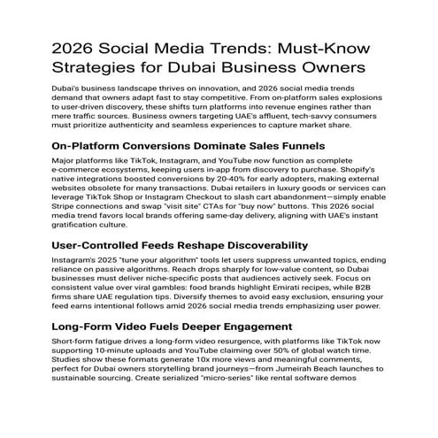 2026 Social Media Trends_ Must-Know Strategies for Dubai Business ...