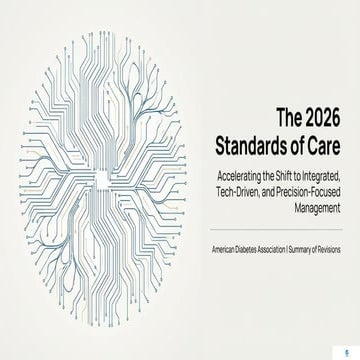 2026 ADA Standards of Care:Summary of Changes