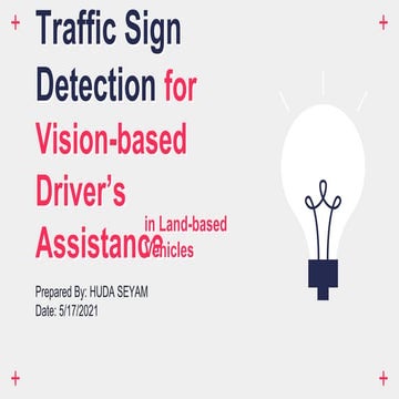 Traffic Sign Detection 