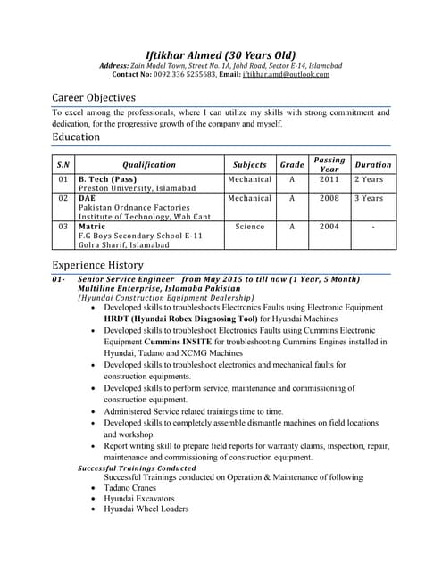Industrial training letter format