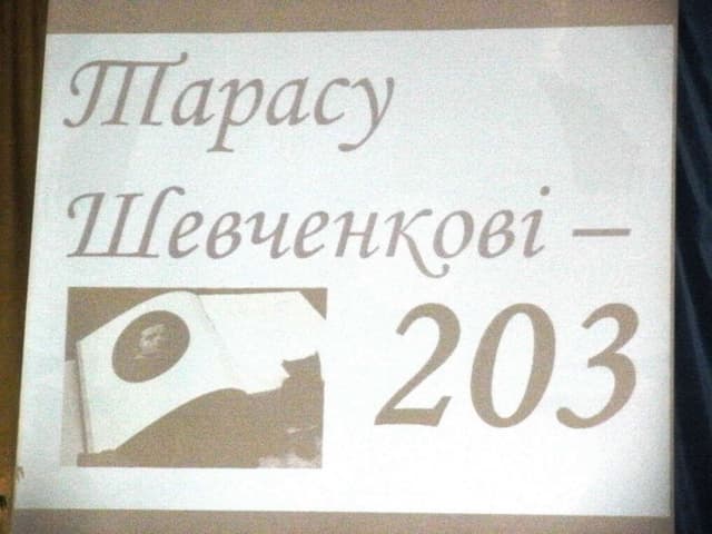 шевченкові 203