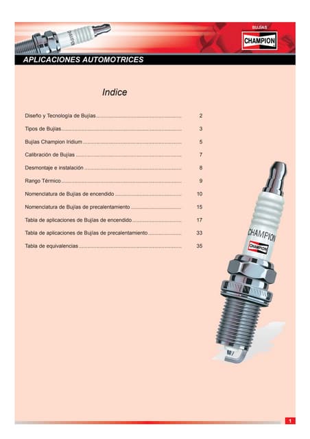 Catalogue Int Spark Plugs