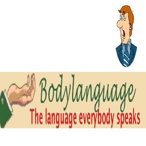 Body language & posture | PPT