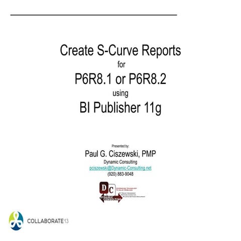 204460 create s curve reports