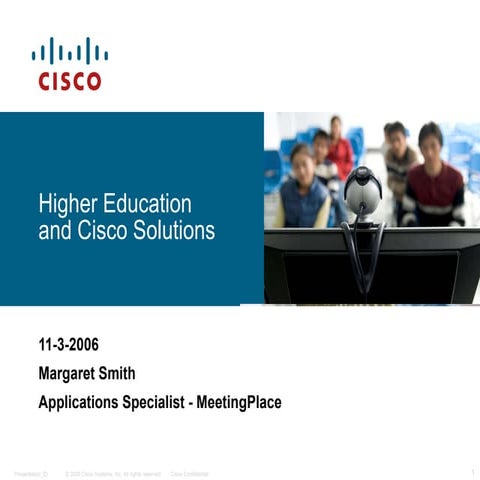 2-05 Virtual Classroom Margaret Smith Cisco.ppt