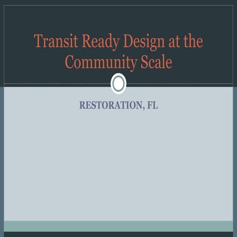 Transit Ready Design - Canin CNU17