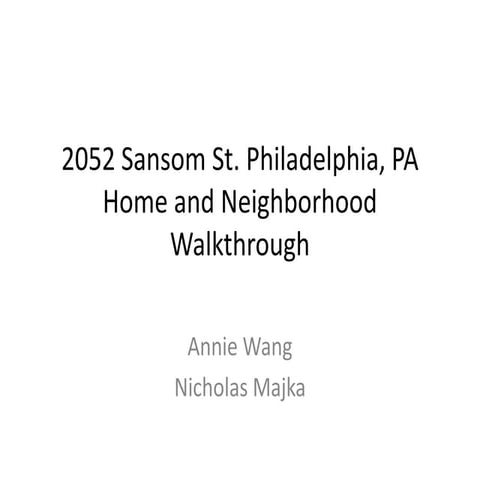 2052 sansom st apartment