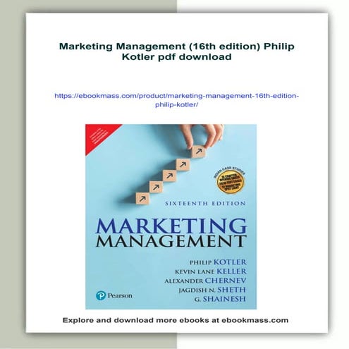 Marketing Management (16th edition) Philip Kotler
