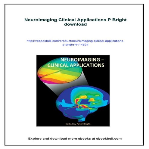 Neuroimaging Clinical Applications P Bright