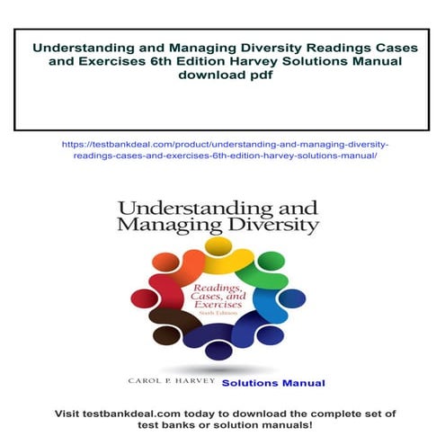 Understanding and Managing Diversity Readings Cases and Exercises 6th Edition...