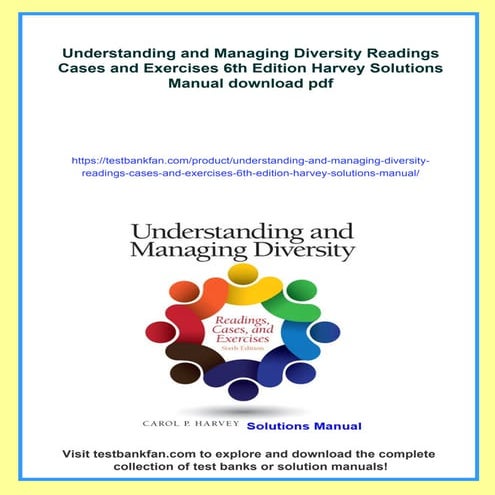 Understanding and Managing Diversity Readings Cases and Exercises 6th Edition...