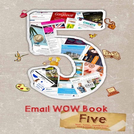 Inspirational email marketing; Red C's Email Marketing WOW Book 5
