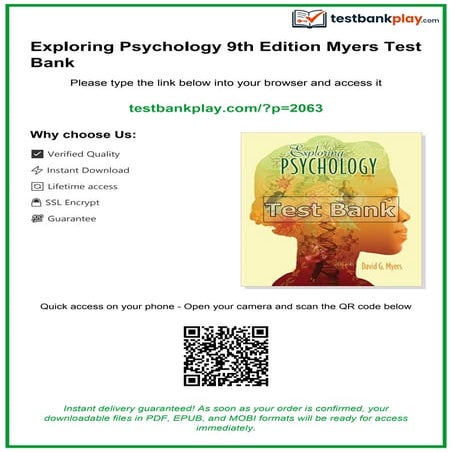 PSYCH 5th Edition Rathus Test Bank | PDF
