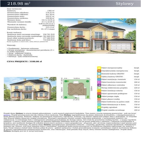 Projekt domu Stylowy