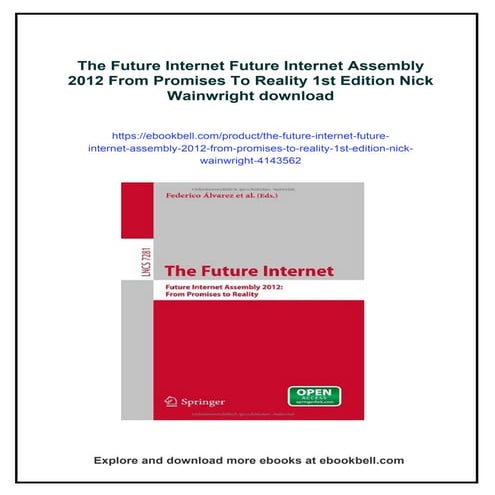 Envisioning a Faster, Safer, and More Private Internet: Emerging ...