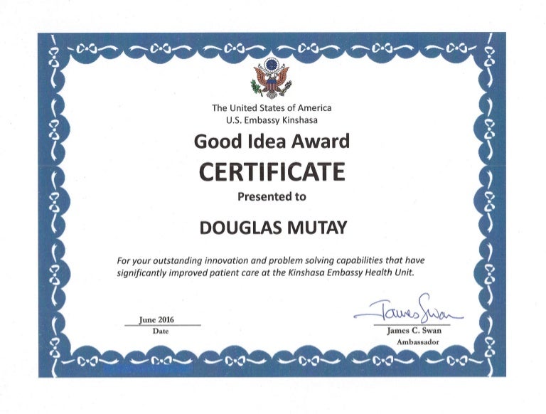 Good idea Award