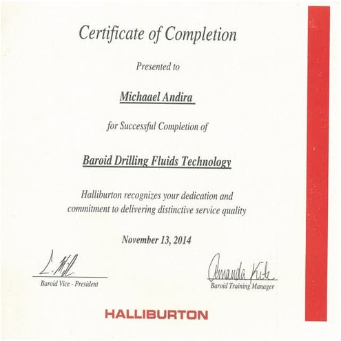 Drilling Fluid Technology - Halliburton