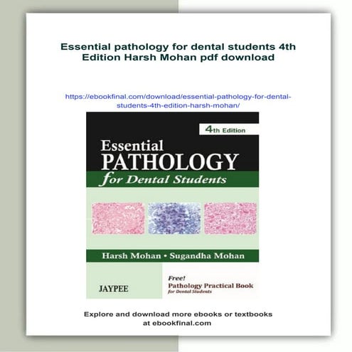 HARSH MOHAN PATHOLOGY TEXTBOOK FOR DENTAL STUDENTS PDF visual data 4