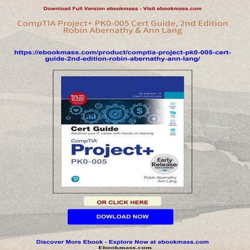 CompTIA Project+ PK0-005 Cert Guide, 2nd Edition Robin Abernathy & Ann ...