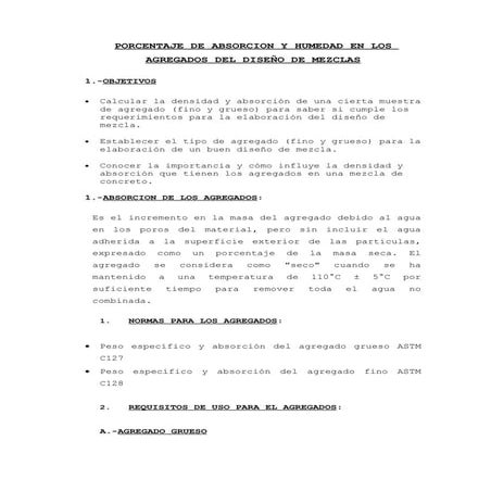 20869782 la-absorcion-en-los-agregados