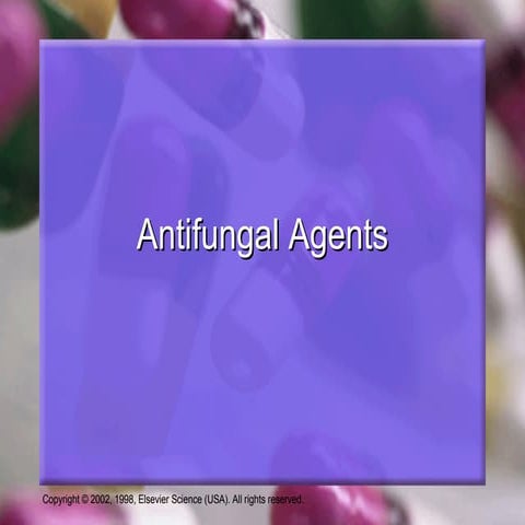 NurseReview.Org - Antifungals Updates (pharmacology text on-line)