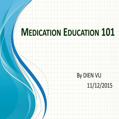 Medication Safety Presentation